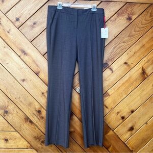 ELLE CURVY GRAY BOOTCUT MID RISE PANTS  SIZE 8   NEW